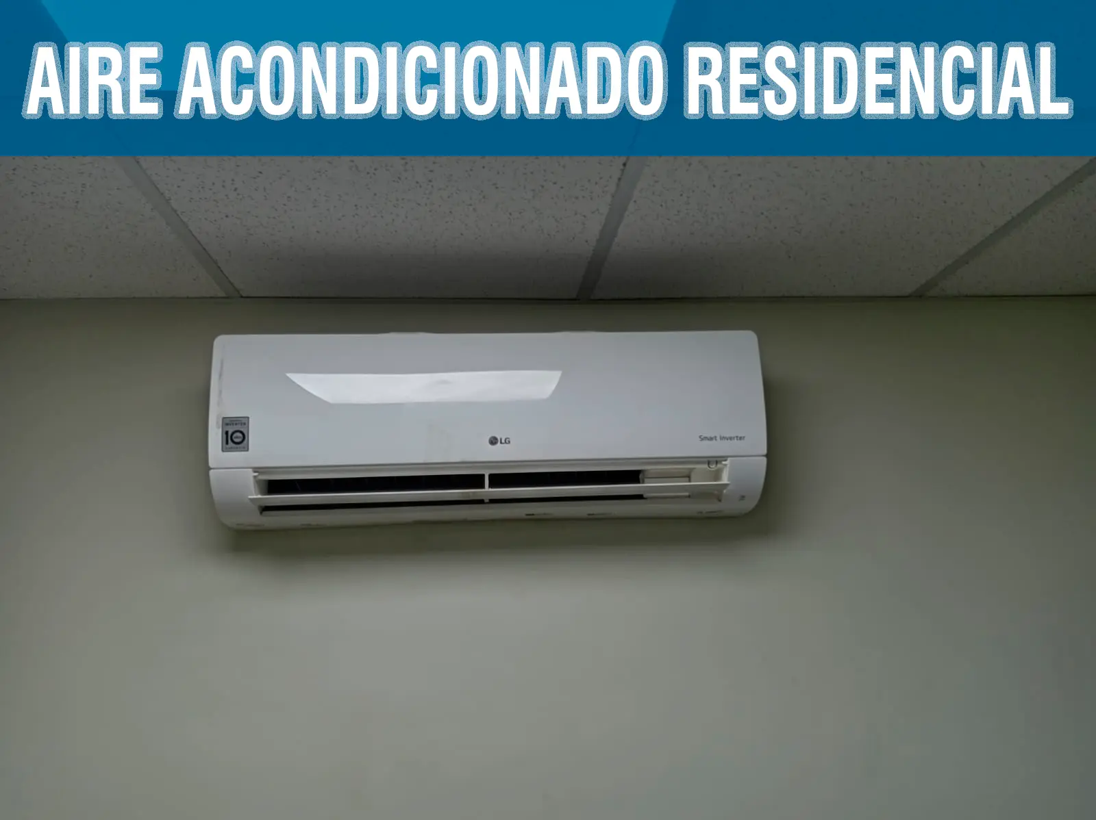 instalación de aire acondicionado residencial
