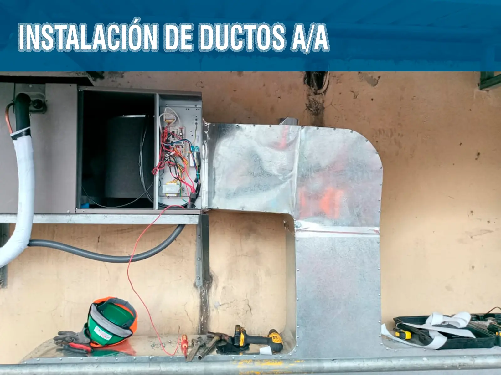 Instalación de conductos de aire acondicionado en Iquitos