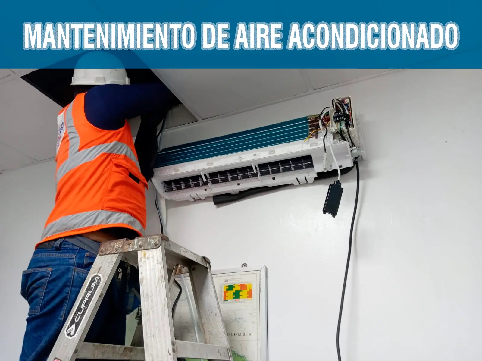 Mantenimiento aire acondicionado split comercial iquitos