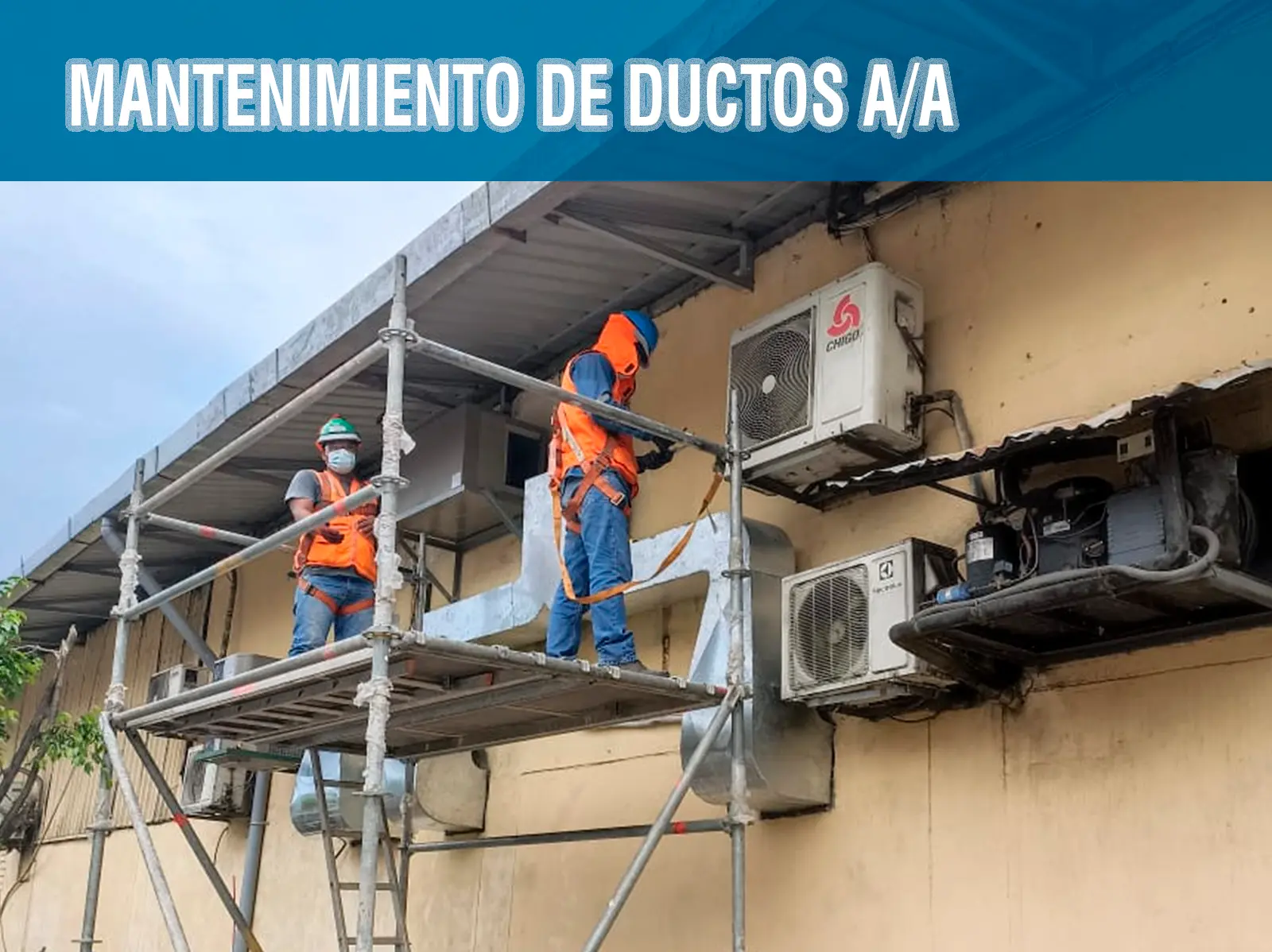 Mantenimiento de conductos de aire acondicionado en Iquitos