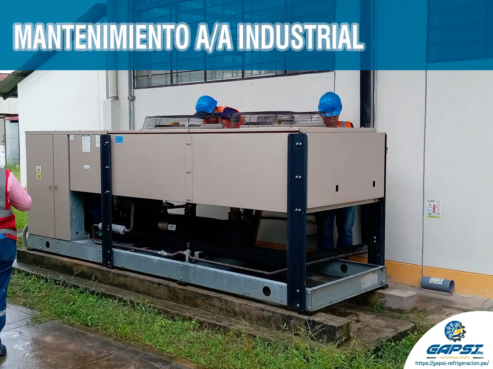 Mantenimiento de aire acondicionado industrial en Iquitos