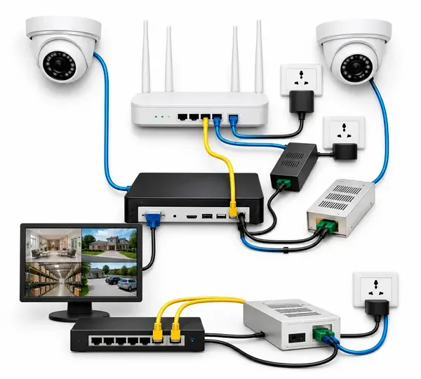 Instalación y mantenimiento de cámaras de video vigilancia y seguridad en Iquitos